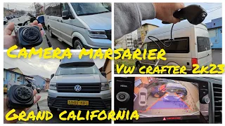 VW CRAFTER 2023 GRAND CALIFORNIA CHAMPER CAMERA MARSARIER SPATE IN SISTEMUL ORIGINAL MIB 3 CU GHIDAJ