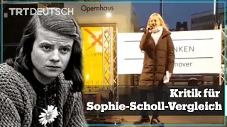 Kritik für Sophie-Scholl-Vergleich