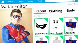 MAKING CAPTAIN MAN a ROBLOX ACCOUNT (Henry Danger)