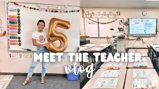 TEACHER VLOG | meet the teacher night