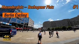 [ 4K ] Berlin Cycling Alexanderplatz | Friedrichshain #1