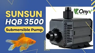 SUNSUN HQB 3500 Submersible Pump For Aquaculture | Sunsun HQB Series Submersible pumps for Fish Farm