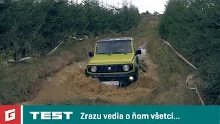 SUZUKI JIMNY GLX 4x4 1,5 VVT - TEST - OFFROAD - GARAZ.TV