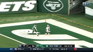 Henry Ruggs Catches Perfectly Thrown Game-Winning TD Pass from Derek Carr vs. Jets!