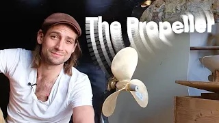 The propeller - Craft Endra EP28 I Building a wooden sailing baot