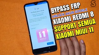 Bypass Frp Mengatasi Lupa/Terkunci Akun Google Xiaomi Redmi 8 / 8A Mendukung Semua Xiaomi MIUI 11/12