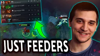 Arteezy: I Have So Many Feeders in my TEAM! It's Time to have Fun....