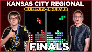 Blue Scuti takes on Rhubarb! Kansas City Tetris Regional Championship FINALS