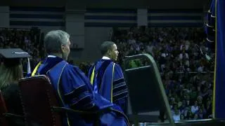 Notre Dame Graduation - Obama's speech opening