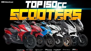 TOP 150CC SCOOTERS IN THE PHILIPPINES | MOTOGREED