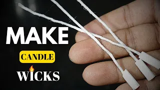 How to make candle wicks ( fast )