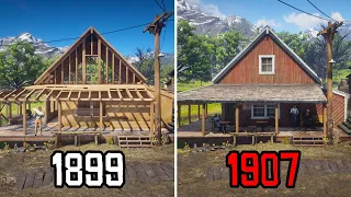 11 INCREDIBLE MAP CHANGES OVER TIME IN RDR2