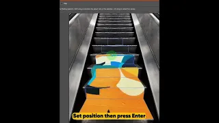 Add pattern to stairs in Photoshop #shorts #photoshop_tutorial