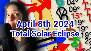 April Eclipse 2024🔥TOTAL SOLAR🔥ECLIPSE🔥and the USA...