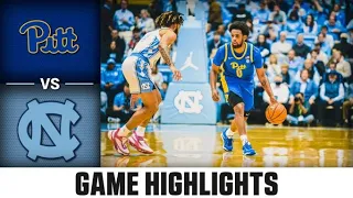Pitt vs. North Carolina Men's Basketball Highlights (2022-23)