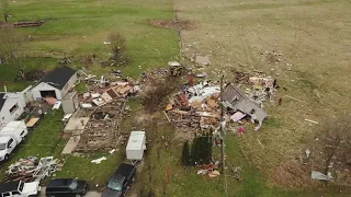 Community coming together after tornado