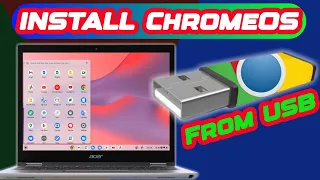 How to Install Chrome OS From USB with Playstore Support!