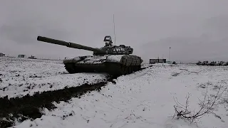 Около 100 танковых экипажей 150-й мотострелковой дивизии ЮВО выполнили стрельбы в Ростовской области