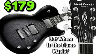 Cheap Amazon Les Paul! Where's The Flame Maple Top Like The Amazon Pic?