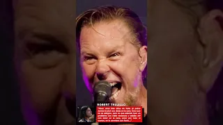 METALLICA - ROBERT TRUJILLO cuenta su discusión con JAMES HETFIELD - Noticias Metallica #shorts