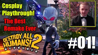 The Best Remake Ever! The Soviets Nuke The Furon Mothership-  Destroy All Humans 2 Reprobed Part 1