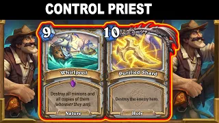 My Control Quest Priest Is The Best In Standard To Have Fun! Voyage to the Sunken City | Hearthstone