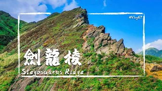 《翻岳》【劍龍稜】一個人爬劍龍稜！合法路線如何走才不會被罰50萬？ 劍龍稜、鋸齒稜、茶壺山/丹健行SOLO Hiking in Taiwan #04 Vlog#67 #翻岳