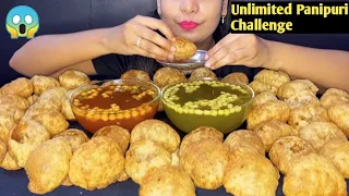 Unlimited Panipuri Eating Challenge 😱 Golgappa Eating Challenge🔥 Pani puri challenge | ASMR PANIPURI