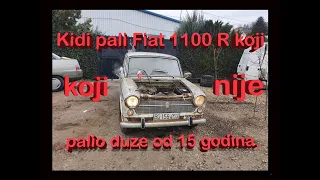 Kidi pali Fiat 1100 R koji nije palio 15 godina.