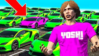 CHOWANY SAMOCHODAMI w GTA Online z EKIPĄ (ŻYCIE EKIPY #1)