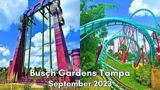 Busch Gardens Tampa Vlog | September 2023