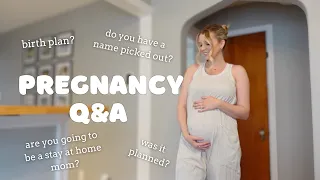 ANSWERING YOUR QUESTIONS | staying home with baby? leaving teaching? baby's name?