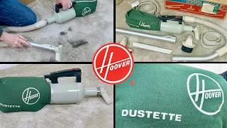 Vintage Hoover Dustette Model 2614B Plus Tool Kit Unboxing & First Look