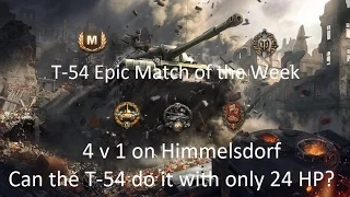 Fiaura The Tank Girl: Epic Match of the Week: T-54 Desperation Mode Engaged!