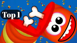 Worms Zone.io Top 1 Pro Master worm | worms zone top worm | Snake game | Slither snake | Rắn Săn Mồi