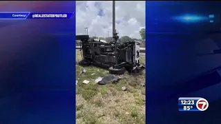 Cellphone video shows good Samaritans responding after Jeep, Brightline train collide in Hollywood