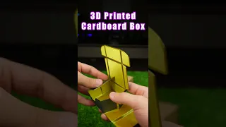 Can you 3D Print Cardboard?