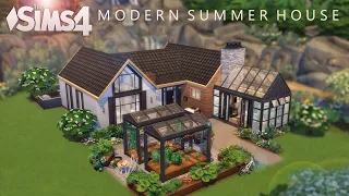 Modern Summer House 🏡 (no CC) THE SIMS 4
