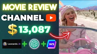 How to Create a Faceless AI YouTube Channel for Movie & TV Reviews 🎬 (Part 2) | Make Money Online