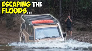 Flooded tracks! CHAOS in the High Country mountains...