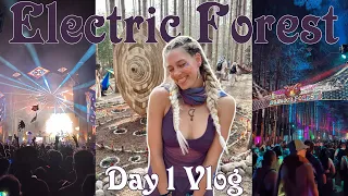 Electric Forest Music Festival 2023 | Day 1 Vlog | Wandering the Forest & Odesza