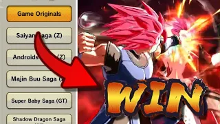 Winning with ONLY Game Original Characters in Dragon Ball Legends!