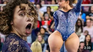 Most Inappropiate Moments in sports 😱 Katelyn ohashi floor - Increible#sports #katelynohashi #shorts