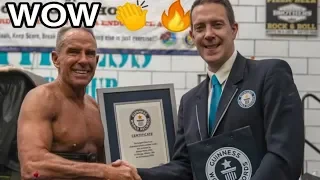 Longest PLANK Guinness World Record by George Hood, 62 years old