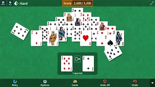 Microsoft Solitaire Collection: Pyramid - Hard - August 23, 2023