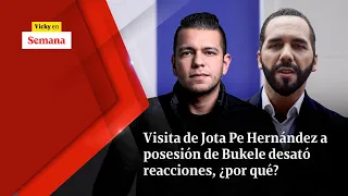 Visita de Jota Pe Hernández a POSESIÓN DE BUKELE desató reacciones, ¿por qué? | Vicky en Semana