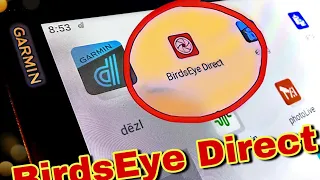 BirdsEye Direct review on the Garmin Dezl OTR 1010￼