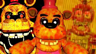 SECRET FREDBEAR KILLS ME IN EASTER EGG! - Those Nights at Fredbear's New Destiny COMPLETE