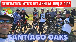 FAST FRIENDS AND NEW FEATURES | Generation MTB at Santiago Oaks | Cactus, Hawk, Barham and Chutes