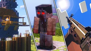 How to turn Minecraft into the PERFECT Zombie Apocalypse with 35 mods! (1.16.5) | tac gunmod